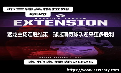 猛龙主场连胜结束，球迷期待球队迎来更多胜利